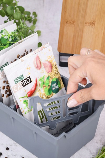 Pojemnik na przyprawy organizer przyprawnik