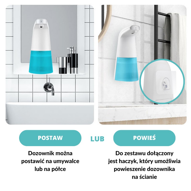 Sposoby montażu automatycznego dozownika do mydła