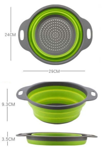 Durszlak silikonowy składany cedzak sitko ociekacz wymiary