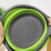 Durszlak silikonowy składany cedzak sitko ociekacz Durszlak silikonowy składany cedzak sitko ociekacz