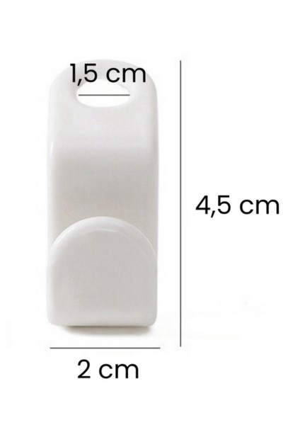 Haczyki na wieszaki zestaw wymiary