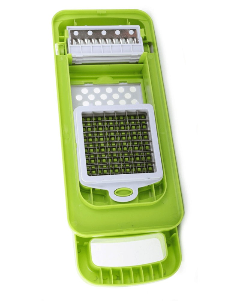 Krajalnica szatkownica tarka do warzyw i owoców 9w1