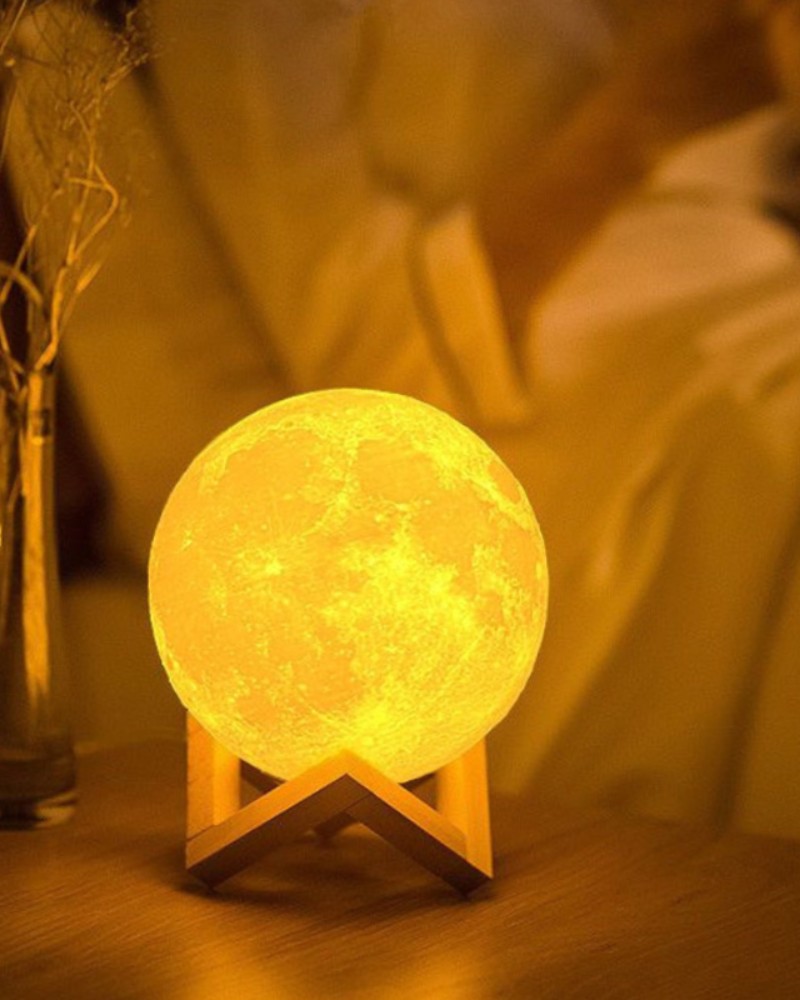 Lampka księżyc 3D LED 15 kolorów