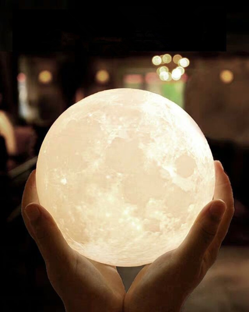 Lampka księżyc 3D LED 15 kolorów