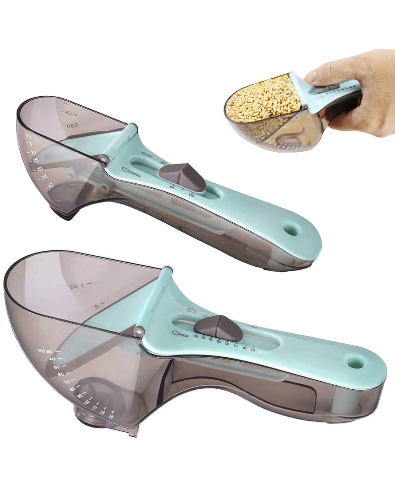 Łyżeczka miarka regulowana mała + duża