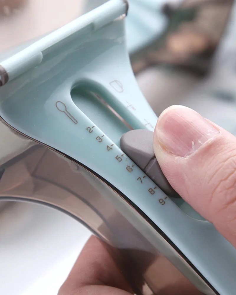 Łyżeczka miarka regulowana mała + duża