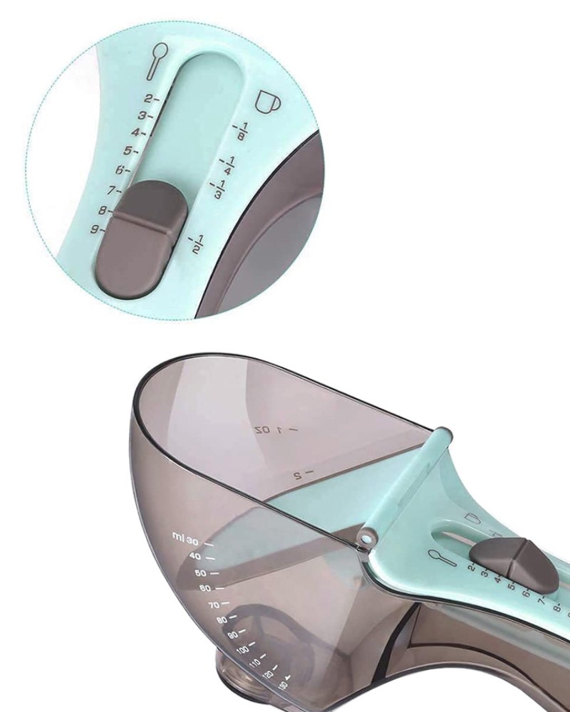 Łyżeczka miarka regulowana mała + duża