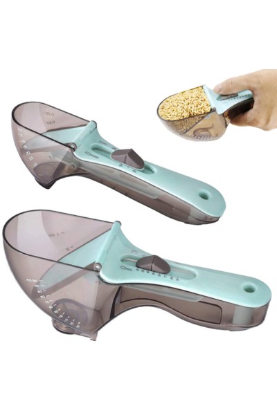 Łyżeczka miarka regulowana mała + duża