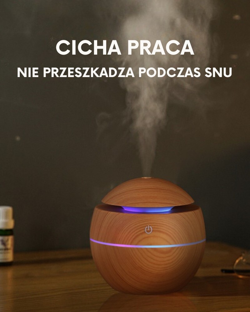 Nawilżacz powietrza w kształcie kuli Nawilżacz powietrza w kształcie kuli