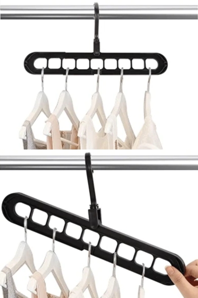 Organizer do szafy na wieszaki ubrania 2 sztuki