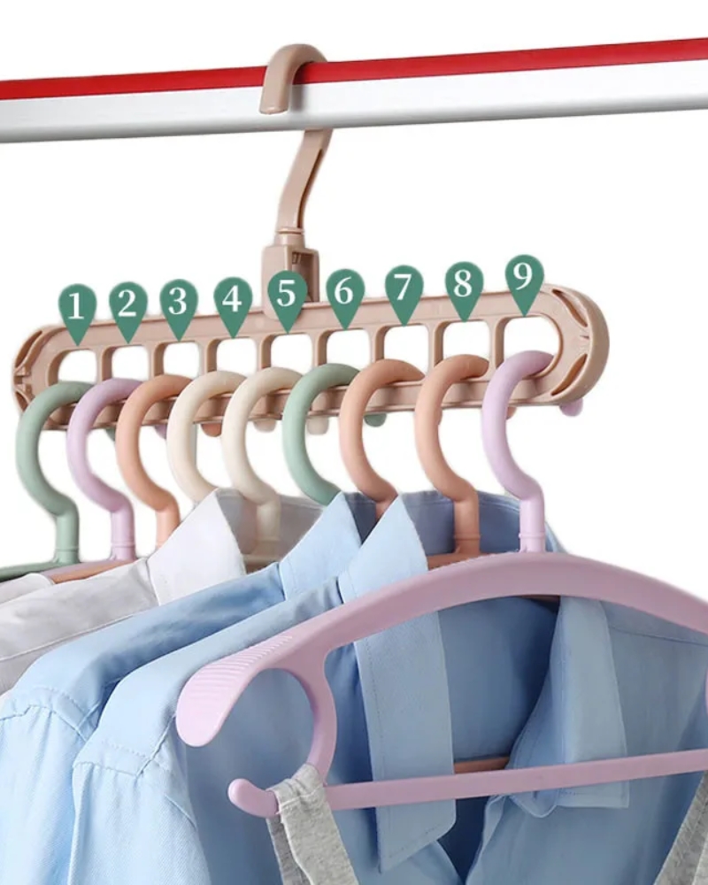 Organizer do szafy na wieszaki ubrania 2 sztuki
