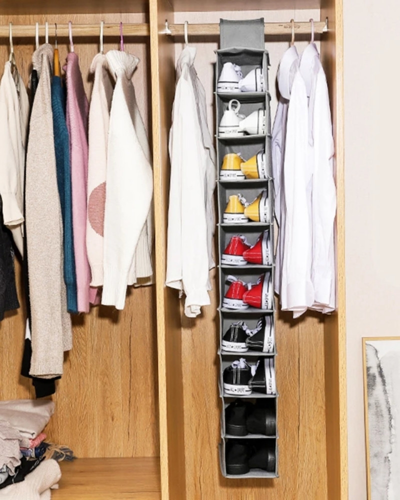 Organizer zawieszony w szafie