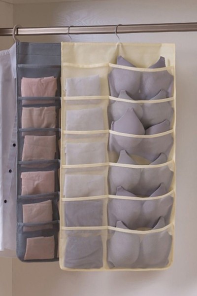 Organizer wiszący na bieliznę do szafy