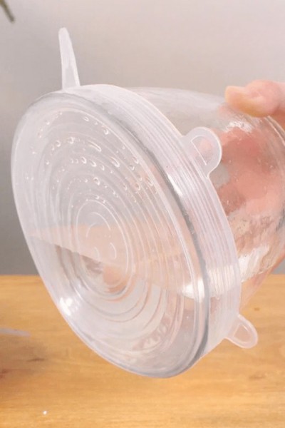 Pokrywki silikonowe uniwersalne na garnek 6 szt