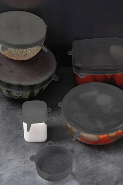 Pokrywki silikonowe uniwersalne na garnek 6 szt