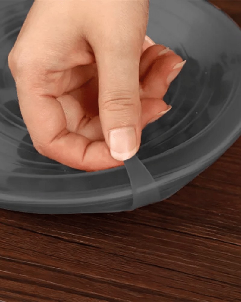 Pokrywki silikonowe uniwersalne na garnek Pokrywki silikonowe uniwersalne na garnek