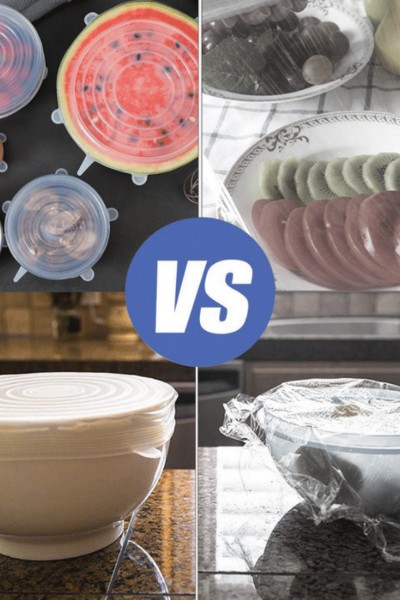 Pokrywki silikonowe uniwersalne na garnek 6 szt