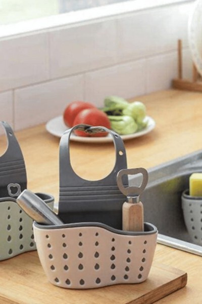 Przybornik kuchenny organizer do zlewu umywalki