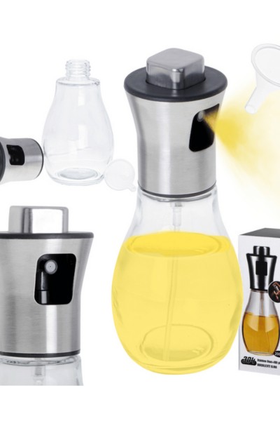 Spryskiwacz dozownik do oleju oliwy octu 200 ml elementy