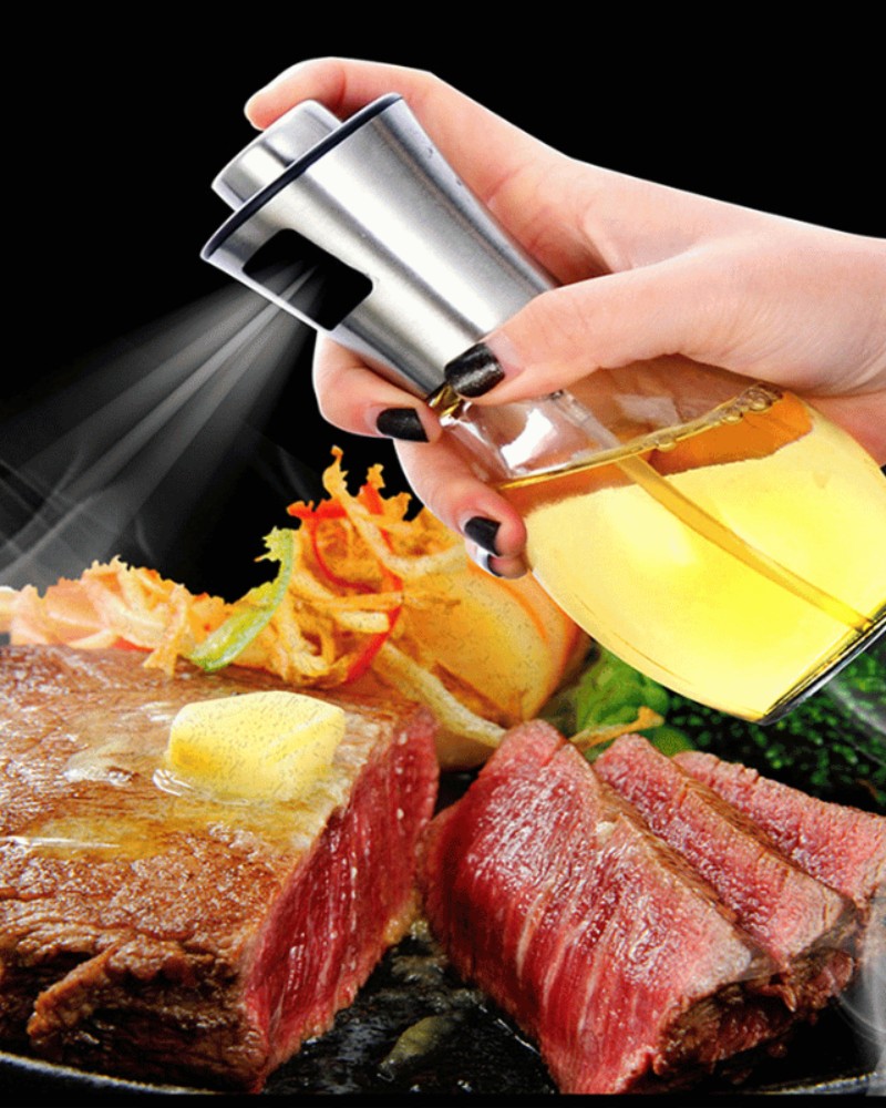 Spryskiwacz dozownik do oleju oliwy octu 200 ml Zastosowanie spryskiwacza