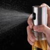 Spryskiwacz dozownik do oleju oliwy octu ze skalą 100 ml Spryskiwacz dozownik do oleju oliwy octu ze skalą 100 ml