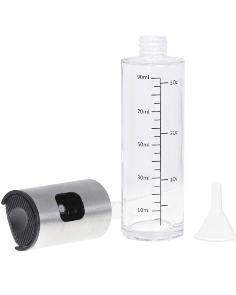 Spryskiwacz dozownik do oleju oliwy octu ze skalą 100 ml Pojemnik spryskiwacza do oleju