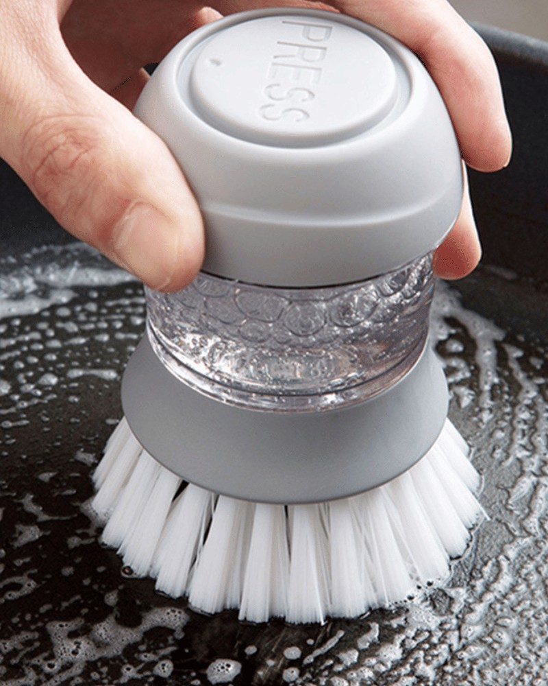 Szczotka myjka z podstawką i pojemnikiem na płyn