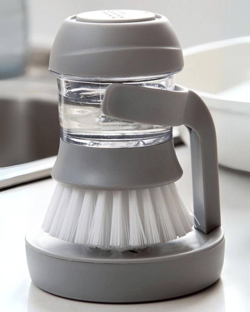 Szczotka myjka z podstawką i pojemnikiem na płyn