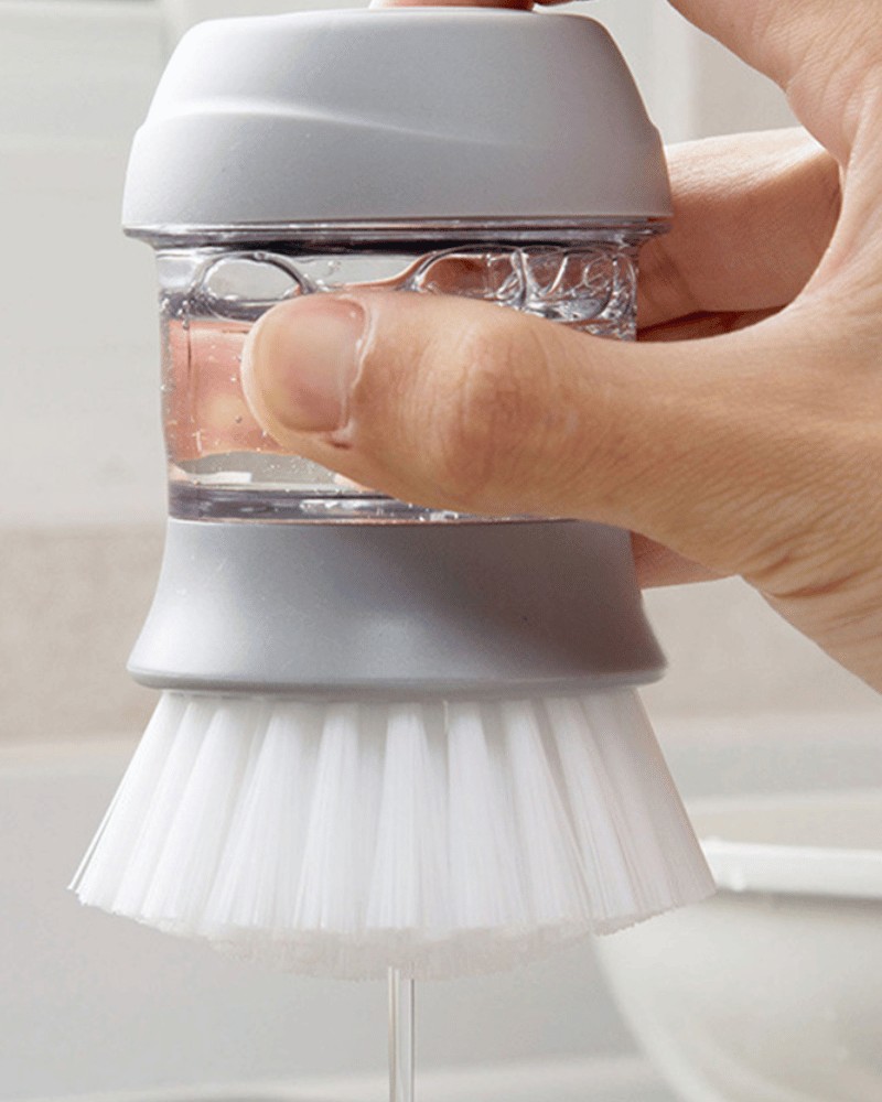 Szczotka myjka z podstawką i pojemnikiem na płyn