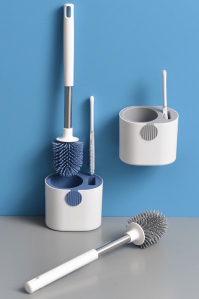 Szczotka silikonowa do WC elementy