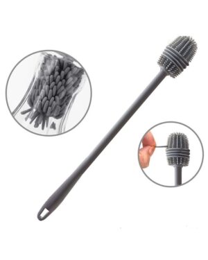 Szczotka silikonowa do mycia szklanek butelek długa Szczotka silikonowa do mycia szklanek butelek długa