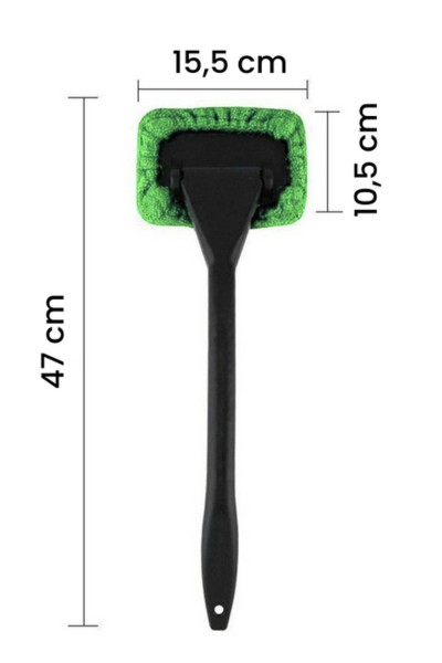 Uniwersalna szczotka do szyb mikrofibra długa wymiary