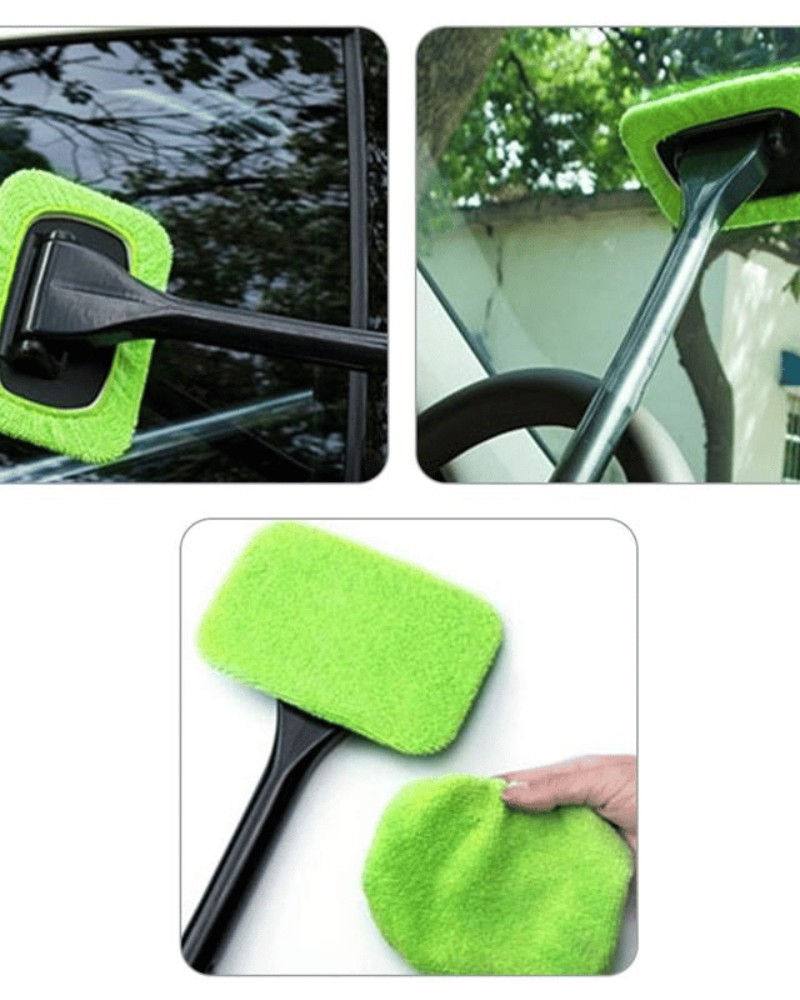 Uniwersalna szczotka do szyb mikrofibra długa Uniwersalna szczotka do szyb mikrofibra długa zastosowanie