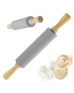 Wałek do ciasta kuchenny silikonowy obrotowy