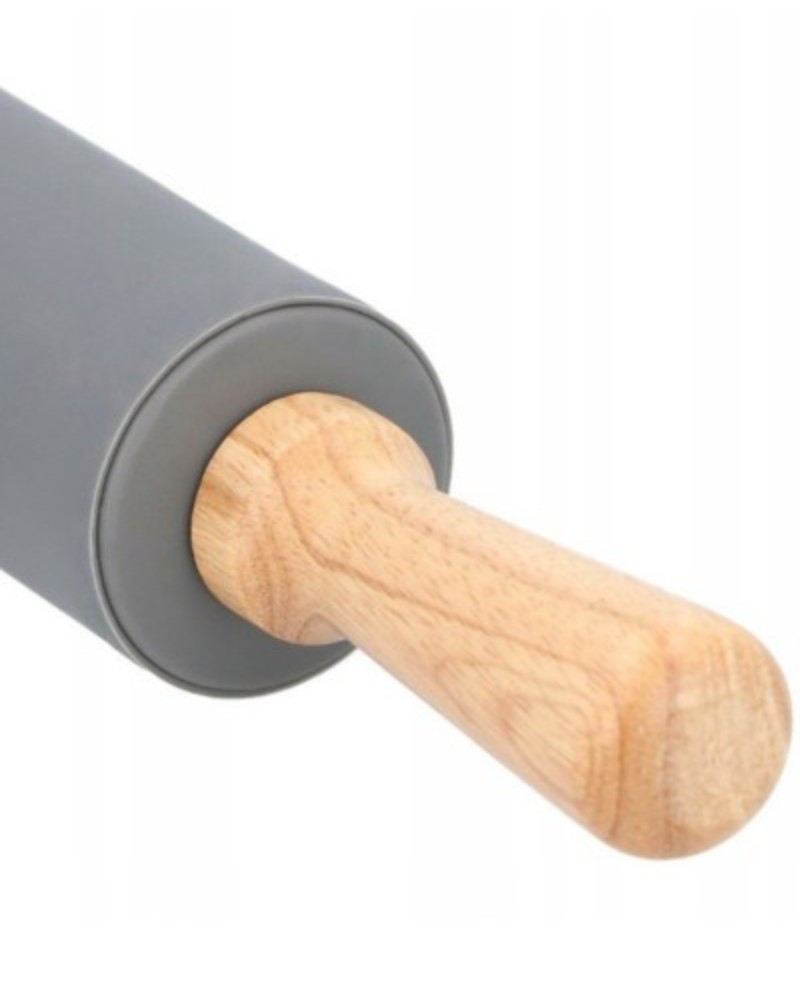 Wałek do ciasta kuchenny silikonowy obrotowy