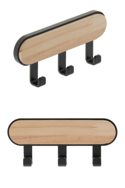 Wieszak haczyk samoprzylepny 3x haczyki