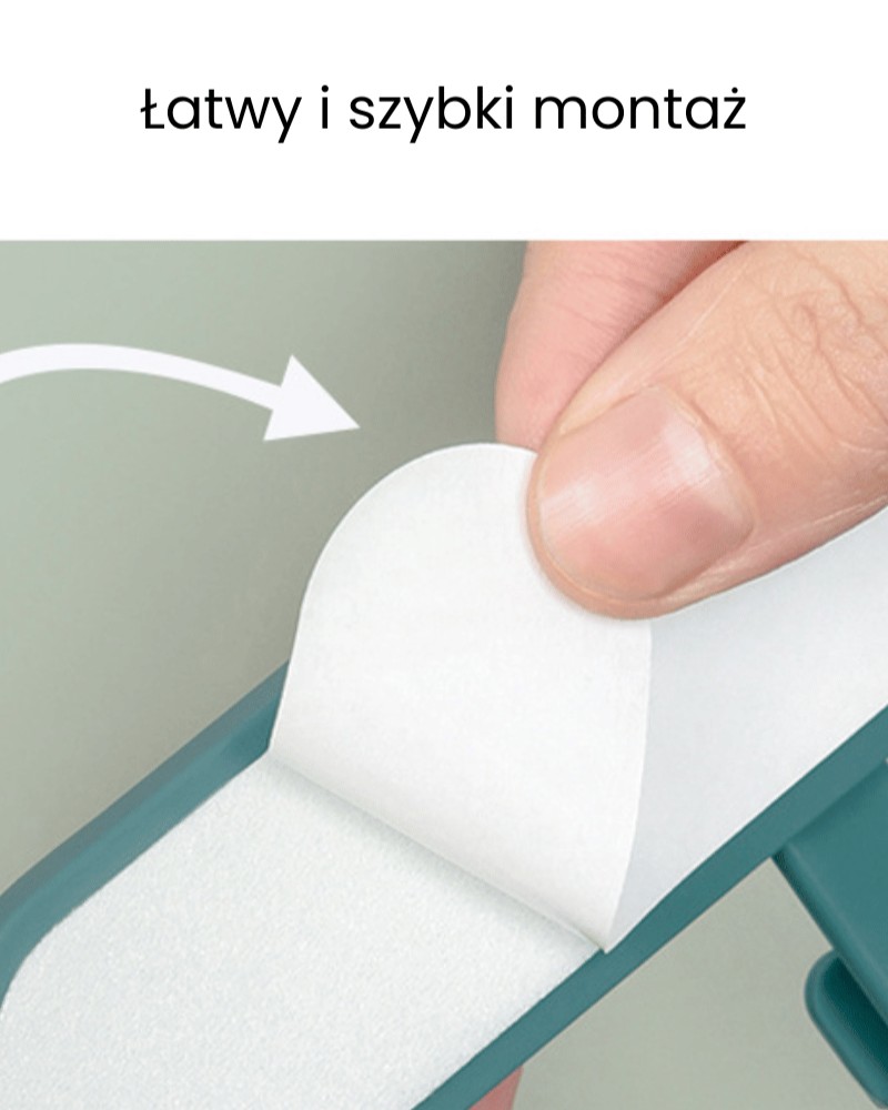 Wieszak haczyk samoprzylepny 3x haczyki