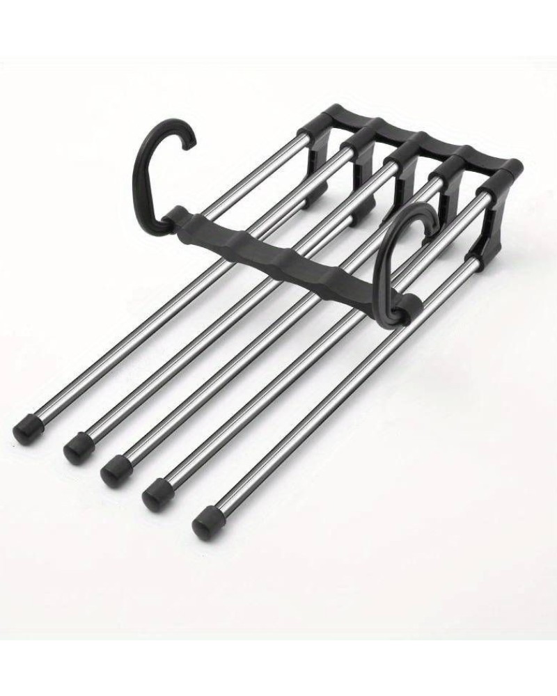 Wieszak na 5 par spodni składany