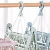 Wieszak suszarka na skarpety bieliznę składana Złożone wieszaki na skarpetki wiszące na wieszaku