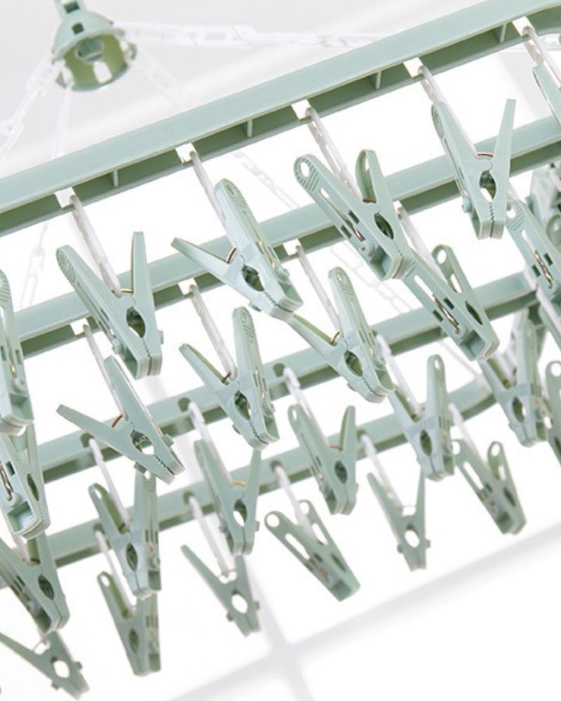 Wieszak suszarka na skarpety bieliznę składana Wieszak od spodu