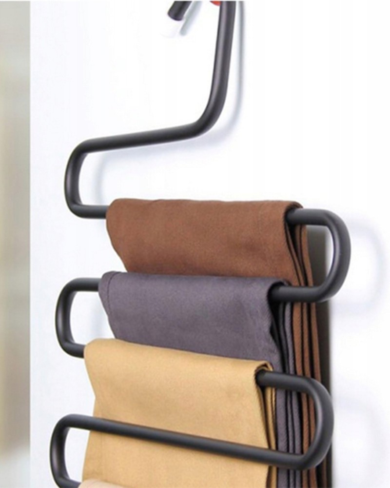Wieszak wiszący na spodnie do szafy 5 par Spodnie na wieszaku na 5 par