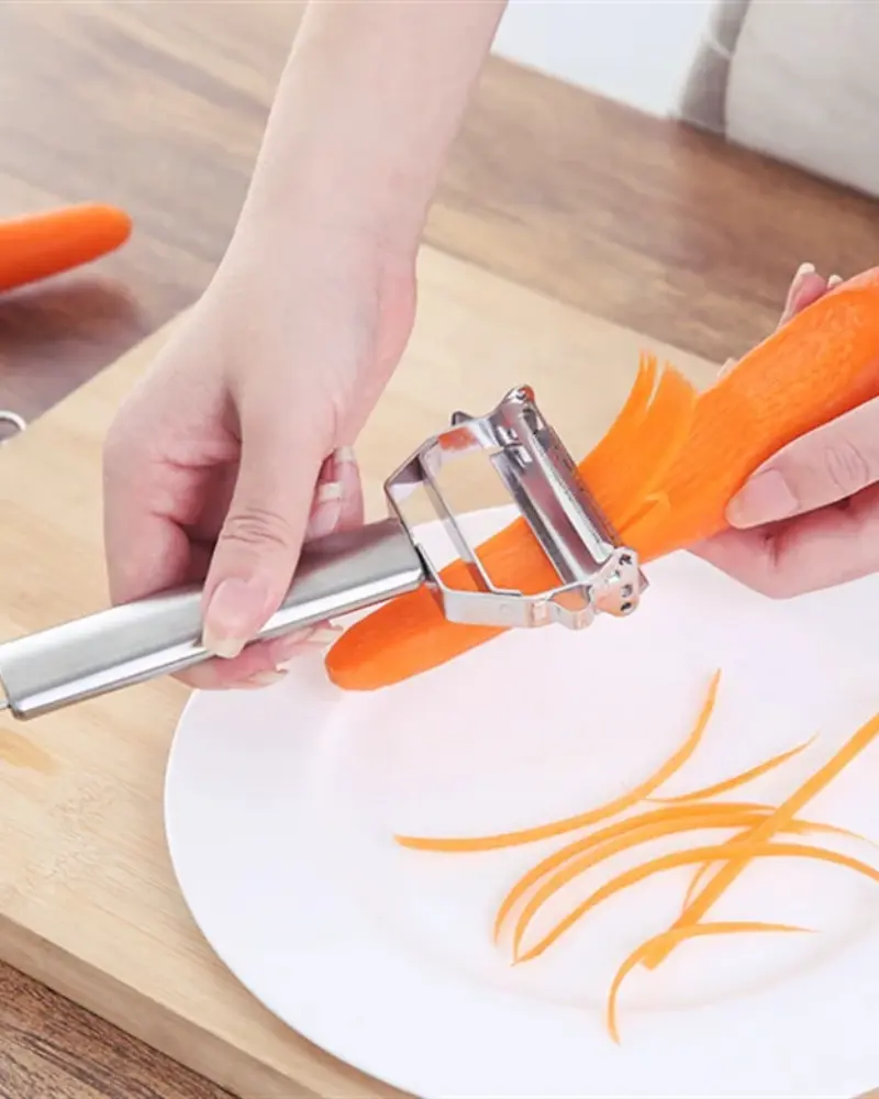 Obieraczka + obierak szatkownica Turbo Titan Peeler Krojenie marchewki obieraczką