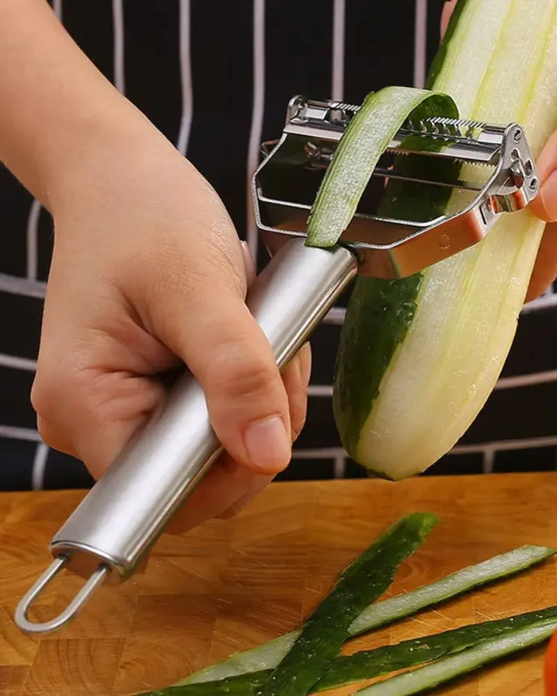 Obieraczka + obierak szatkownica Turbo Titan Peeler Krojenie ogórka obieraczką