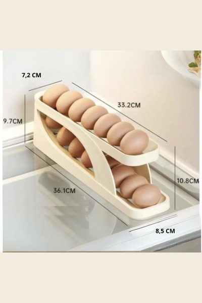 Pojemnik do przechowywania jajek dwupoziomowy automatyczny wymiary