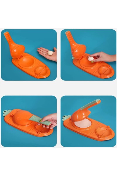 Maszynka do lepienia pierogów 2w1