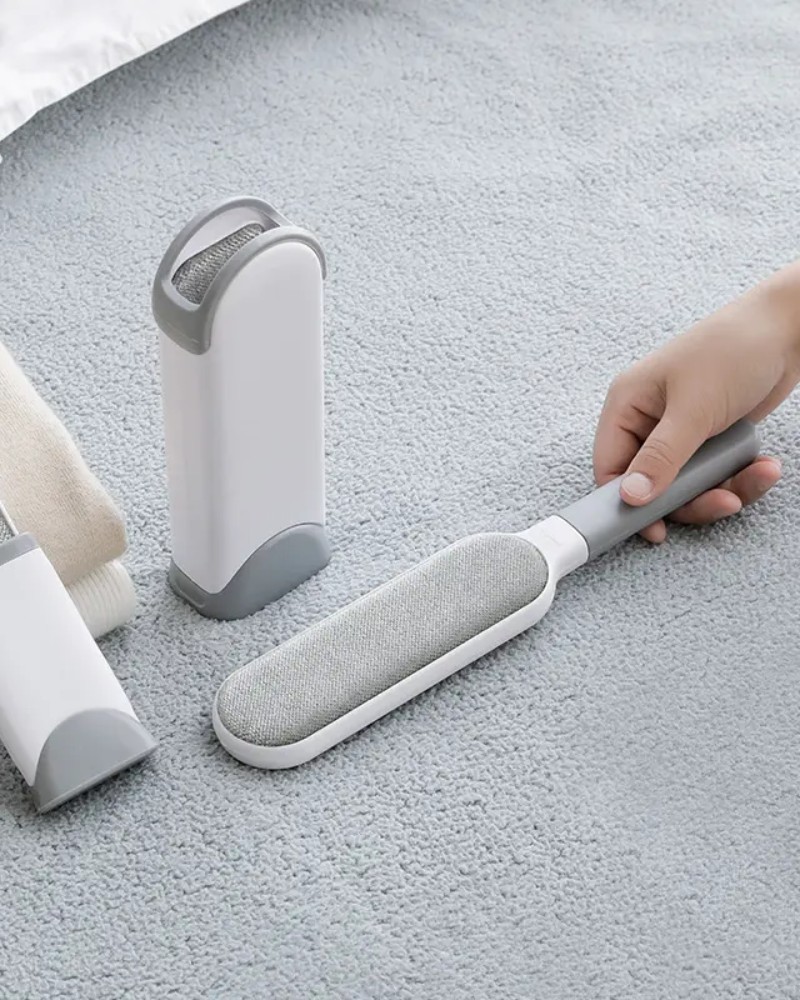 szczotka do czyszczenia sierści (2) Szczotka do czyszczenia sierści