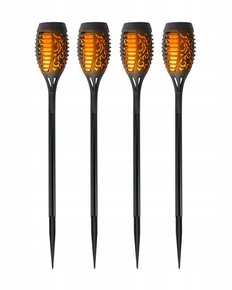 Lampa LED solarna płomień Lampa LED solarna płomień