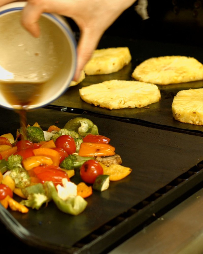 mata teflonowa do piekarnika na grill pieczenia