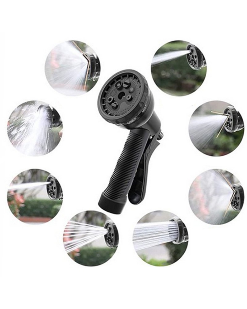 Wąż ogrodowy rozciągliwy 15m złączki pistolet hak