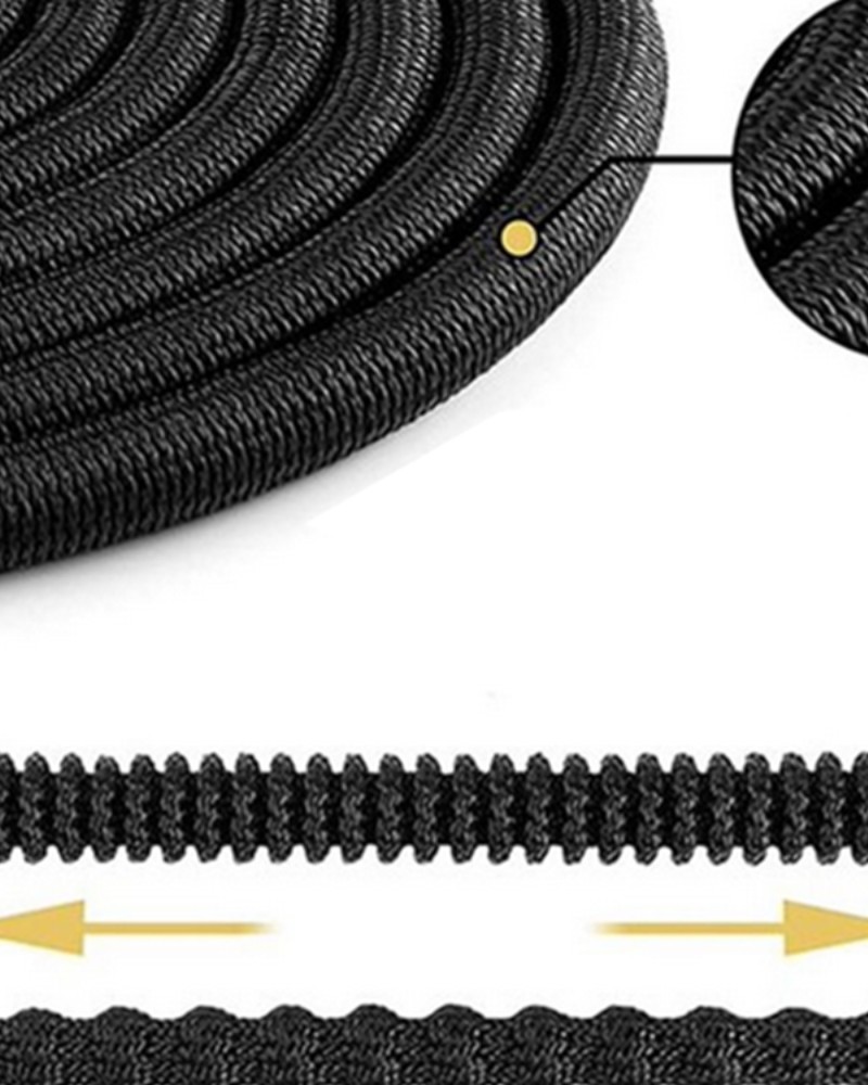 Wąż ogrodowy rozciągliwy 15m złączki pistolet hak